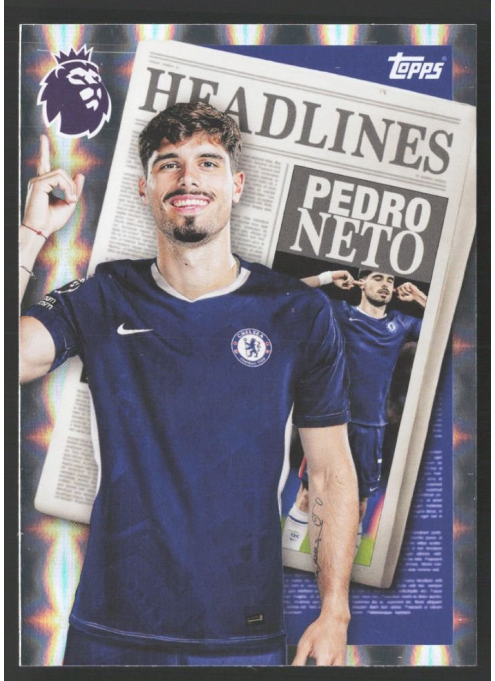 Pedro Neto, Card, Topps Premier League Debute Edition 2026, INSERT