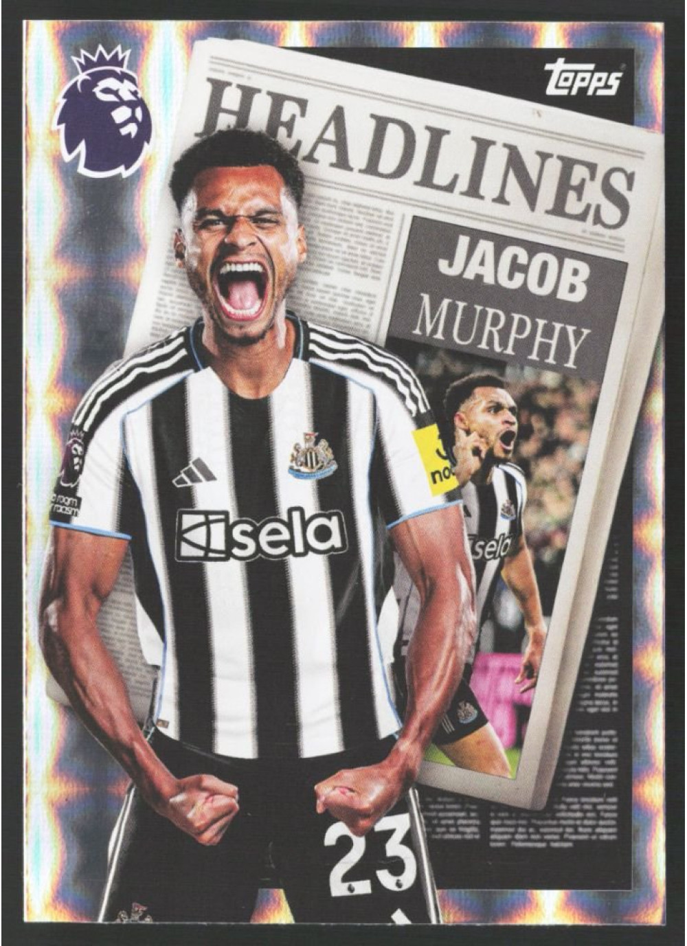 Jacob Murphy, Card, Topps Premier League Debute Edition 2026, INSERT