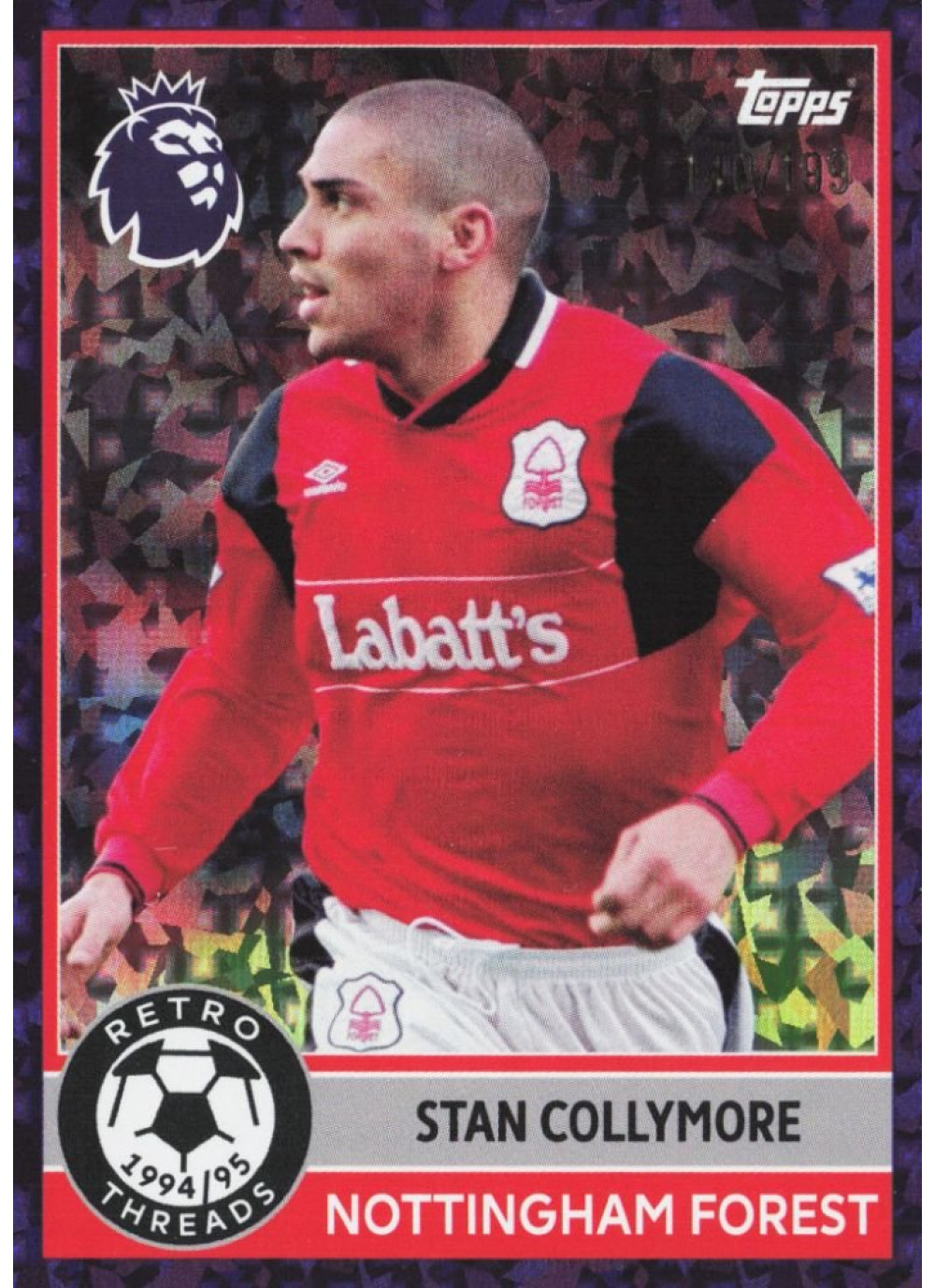 Stan Collymore, Card, Topps Premier League Debute Edition 2026, LIMIT