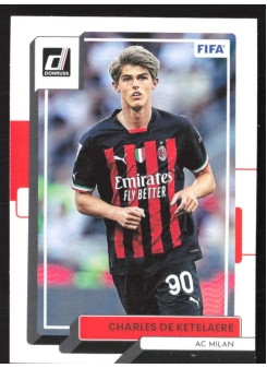 Charles De Ketelaere, Kartička, 2022-23 Panini Donruss Soccer, BASE
