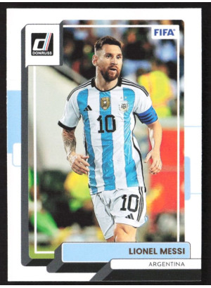 Lionel Messi, Card, 2022-23 Panini Donruss Soccer, BASE
