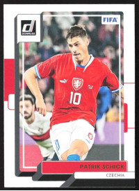 Patrik Schick, Kartička, 2022-23 Panini Donruss Soccer, BASE