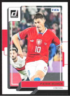 Patrik Schick, Kartička, 2022-23 Panini Donruss Soccer, BASE