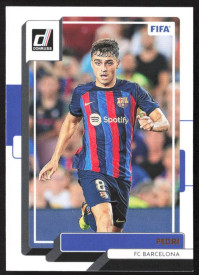 Pedri, Kartička, 2022-23 Panini Donruss Soccer, BASE