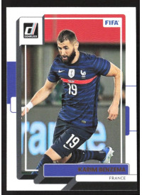 Karim Benzema, Kartička, 2022-23 Panini Donruss Soccer, BASE