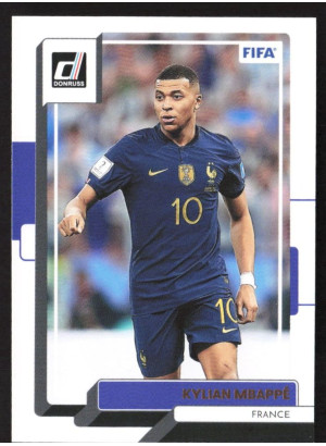Kylian Mbappe, Card, 2022-23 Panini Donruss Soccer, BASE