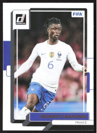 Eduardo Camavinga, Kartička, 2022-23 Panini Donruss Soccer, BASE
