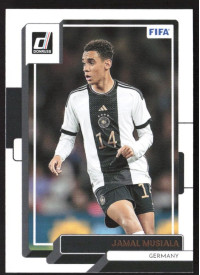 Jamal Musiala, Kartička, 2022-23 Panini Donruss Soccer, BASE
