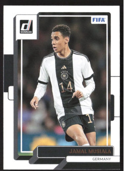 Jamal Musiala, Kartička, 2022-23 Panini Donruss Soccer, BASE