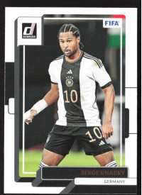 Serge Gnabry, Kartička, 2022-23 Panini Donruss Soccer, BASE