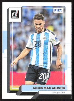 Alexis Mac Allister, Kartička, 2022-23 Panini Donruss Soccer, BASE