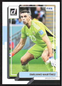 Emiliano Martinez, Kartička, 2022-23 Panini Donruss Soccer, BASE