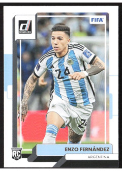 Enzo Fernandez, Kartička, 2022-23 Panini Donruss Soccer, BASE