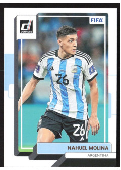 Nahuel Molina, Kartička, 2022-23 Panini Donruss Soccer, BASE