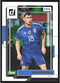 Nicolo Barella, Kartička, 2022-23 Panini Donruss Soccer, BASE