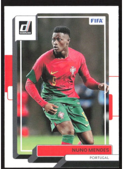 Nuno Mendes, Kartička, 2022-23 Panini Donruss Soccer, BASE