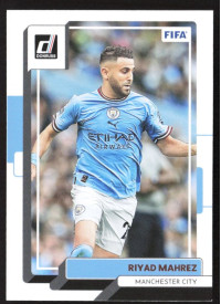 Riyad Mahrez, Kartička, 2022-23 Panini Donruss Soccer, BASE