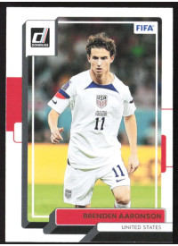 Brenden Aaronson, Kartička, 2022-23 Panini Donruss Soccer, BASE