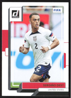Sergino Dest, Kartička, 2022-23 Panini Donruss Soccer, BASE