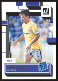 Gabriel Veron, Kartička, 2022-23 Panini Donruss Soccer, BASE