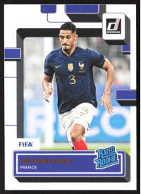 William Saliba, Kartička, 2022-23 Panini Donruss Soccer, BASE