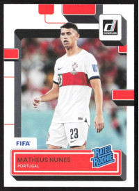 Matheus Nunes, Kartička, 2022-23 Panini Donruss Soccer, BASE