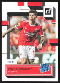 Enzo Fernandez, Kartička, 2022-23 Panini Donruss Soccer, BASE