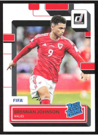 Brennan Johnson, Kartička, 2022-23 Panini Donruss Soccer, BASE