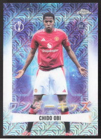 Chido Obi, Kartička, Topps Chrome UEFA Club Competitions 2024-2025, China Mojo