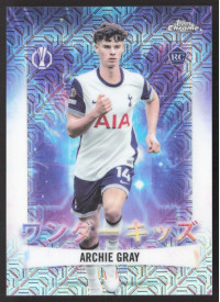 Archie Gray, Kartička, Topps Chrome UEFA Club Competitions 2024-2025, China Mojo