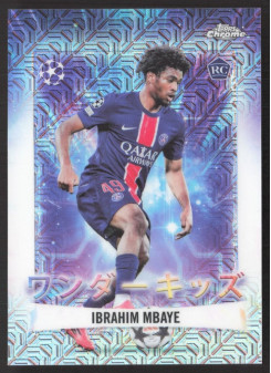 Ibrahim Mbaye, Kartička, Topps Chrome UEFA Club Competitions 2024-2025, China Mojo