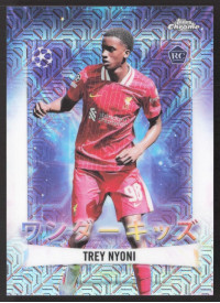 Trey Nyoni, Kartička, Topps Chrome UEFA Club Competitions 2024-2025, China Mojo