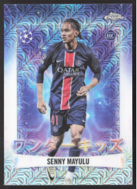 Senny Mayulu, Kartička, Topps Chrome UEFA Club Competitions 2024-2025, China Mojo