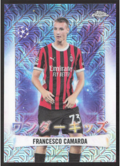 Francesco Camarda, Kartička, Topps Chrome UEFA Club Competitions 2024-2025, China Mojo