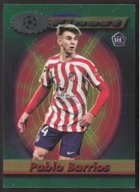 Pablo BarriosRC, Card, Topps UEFA Club Competitions Finest Flashbacks 2022-2023, BASE