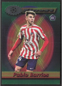 Pablo BarriosRC, Kartička, Topps UEFA Club Competitions Finest Flashbacks 2022-2023, BASE