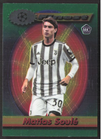 Matías SouléRC, Card, Topps UEFA Club Competitions Finest Flashbacks 2022-2023, BASE