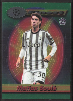 Matías SouléRC, Kartička, Topps UEFA Club Competitions Finest Flashbacks 2022-2023, BASE
