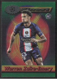 Warren Zaïre-EmeryRC, Card, Topps UEFA Club Competitions Finest Flashbacks 2022-2023, BASE