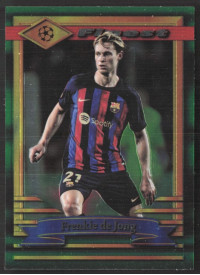 Frenkie de Jong, Card, Topps UEFA Club Competitions Finest Flashbacks 2022-2023, BASE