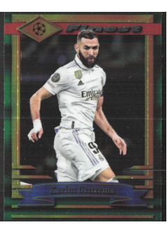 Karim Benzema, Kartička, Topps UEFA Club Competitions Finest Flashbacks 2022-2023, BASE