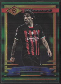 Sandro Tonali, Card, Topps UEFA Club Competitions Finest Flashbacks 2022-2023, BASE