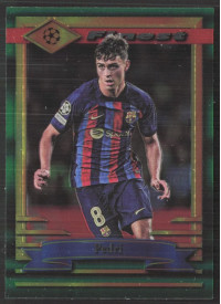 Pedri, Card, Topps UEFA Club Competitions Finest Flashbacks 2022-2023, BASE