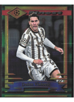 Dušan Vlahović, Kartička, Topps UEFA Club Competitions Finest Flashbacks 2022-2023, BASE