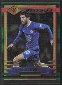 Christian Pulisic, Card, Topps UEFA Club Competitions Finest Flashbacks 2022-2023, BASE