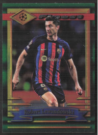 Robert Lewandowski, Card, Topps UEFA Club Competitions Finest Flashbacks 2022-2023, BASE