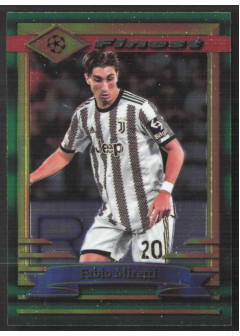 Fabio Miretti, Kartička, Topps UEFA Club Competitions Finest Flashbacks 2022-2023, BASE