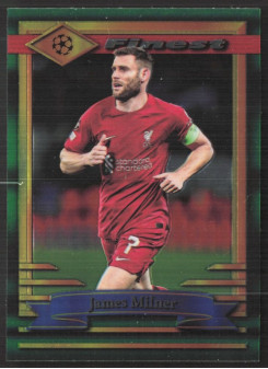 James Milner, Kartička, Topps UEFA Club Competitions Finest Flashbacks 2022-2023, BASE