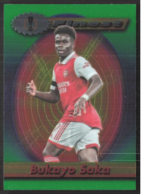 Bukayo Saka, Card, Topps UEFA Club Competitions Finest Flashbacks 2022-2023, BASE