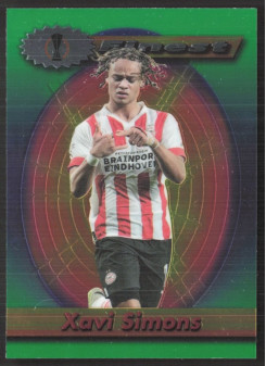 Xavi Simons, Kartička, Topps UEFA Club Competitions Finest Flashbacks 2022-2023, BASE
